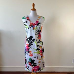 Catherine Catherine Malandrino Print Sheath Dress